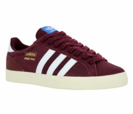 ADIDAS Basket Profi Lo velours Homme Bordeaux