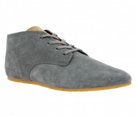 ELEVEN PARIS Basuede velours Homme Gris