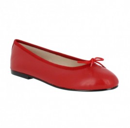 HIRICA Ingrid cuir Femme Cerise