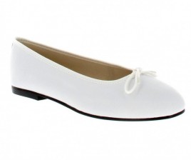 HIRICA Ingrid cuir Femme Blanc