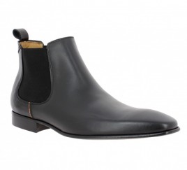 PAUL SMITH Falconer cuir Homme Noir