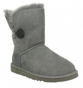 ugg australia bailey button velours femme gris