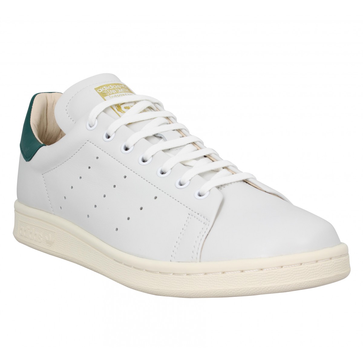 Velocidad supersónica litro envío Adidas stan smith recon cuir homme blanc vert noble homme | Fanny chaussures