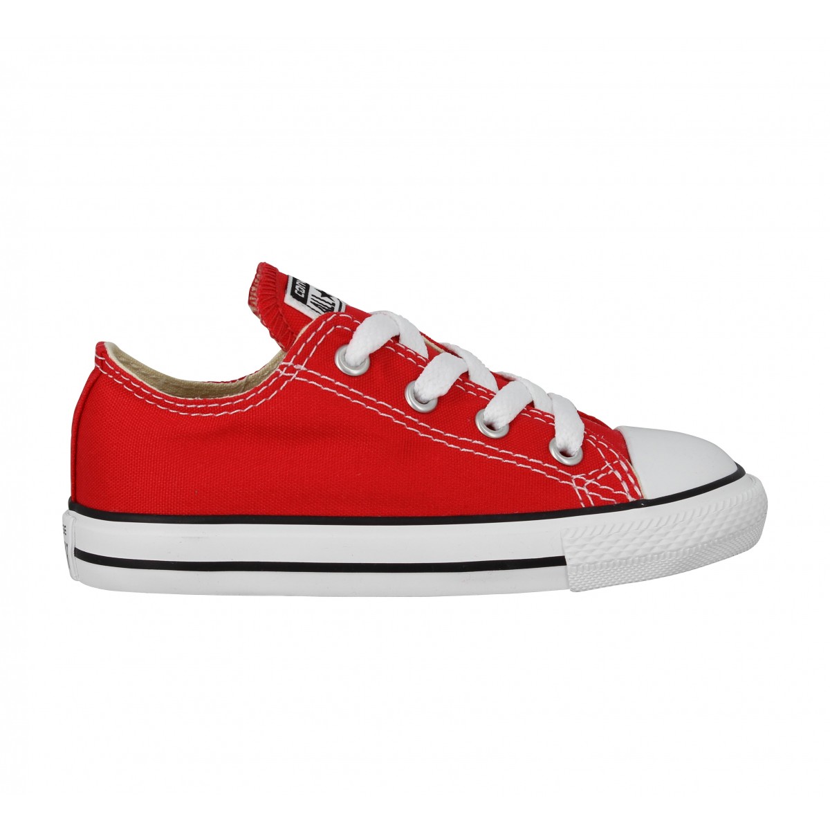 converse rouge fille