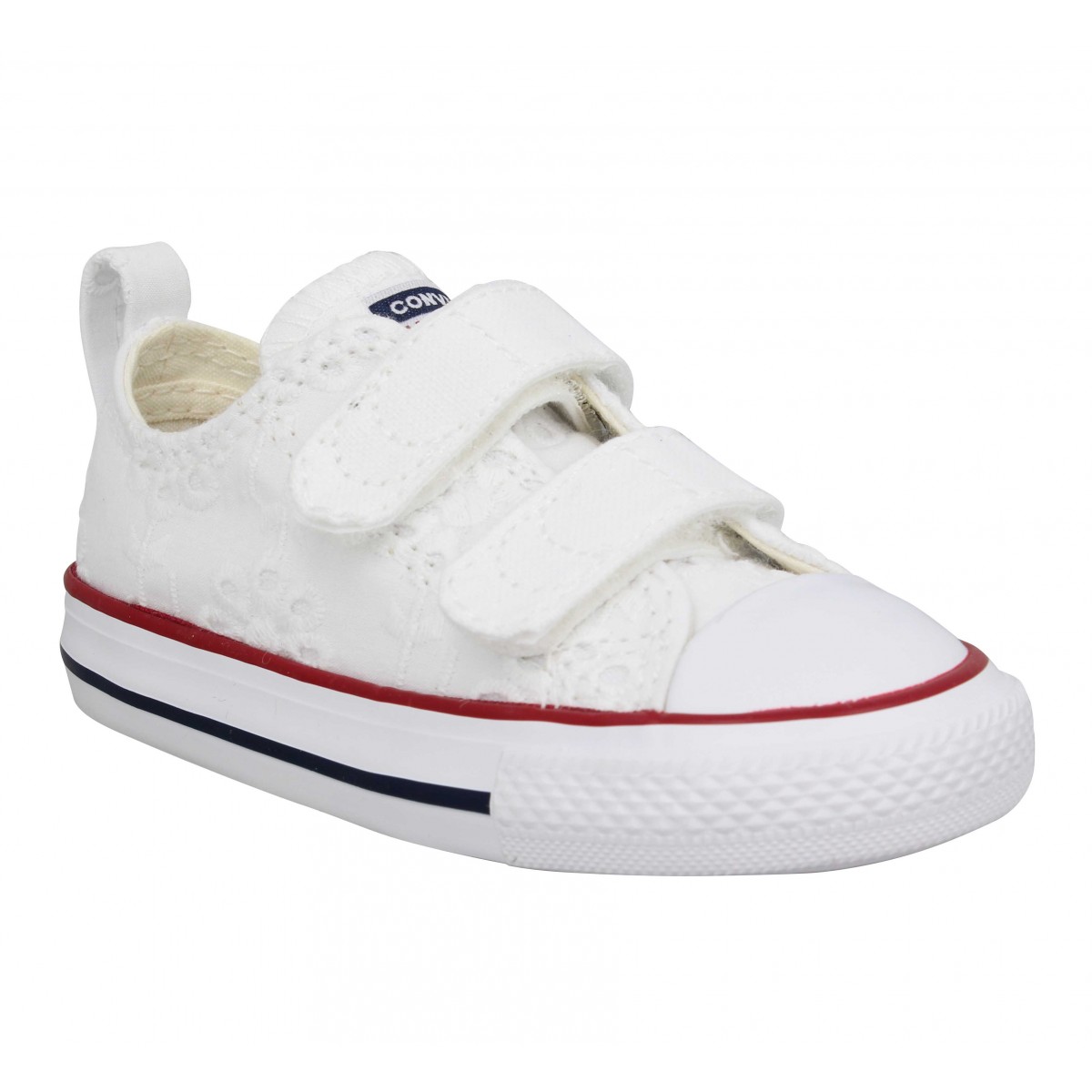 converse blanche taille 20