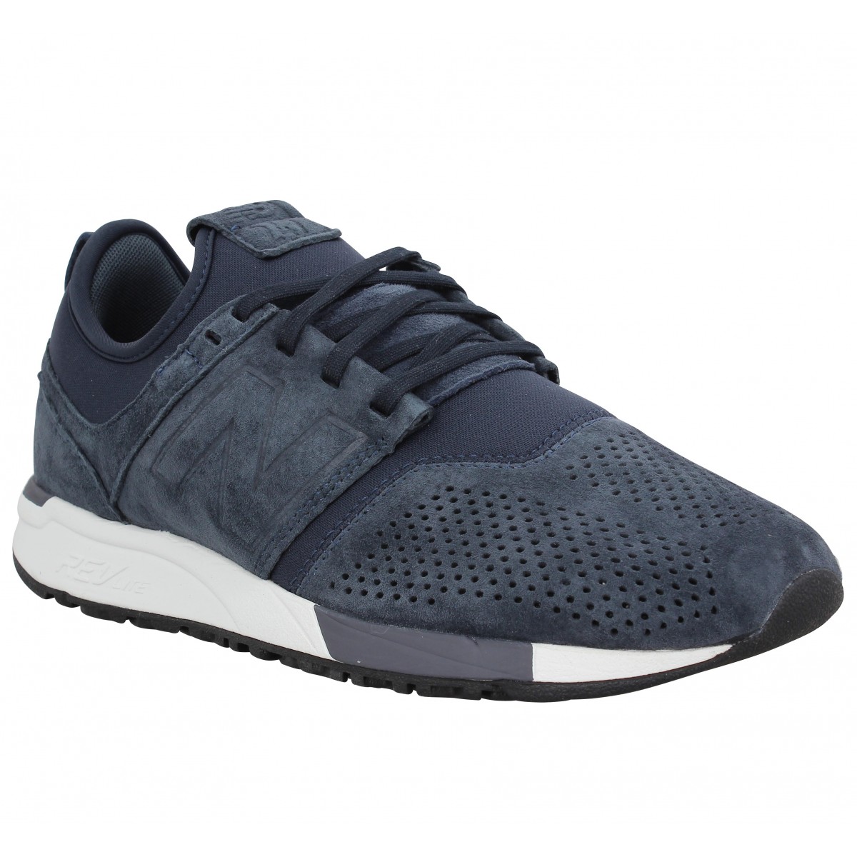 New balance 247 suede homme navy homme 