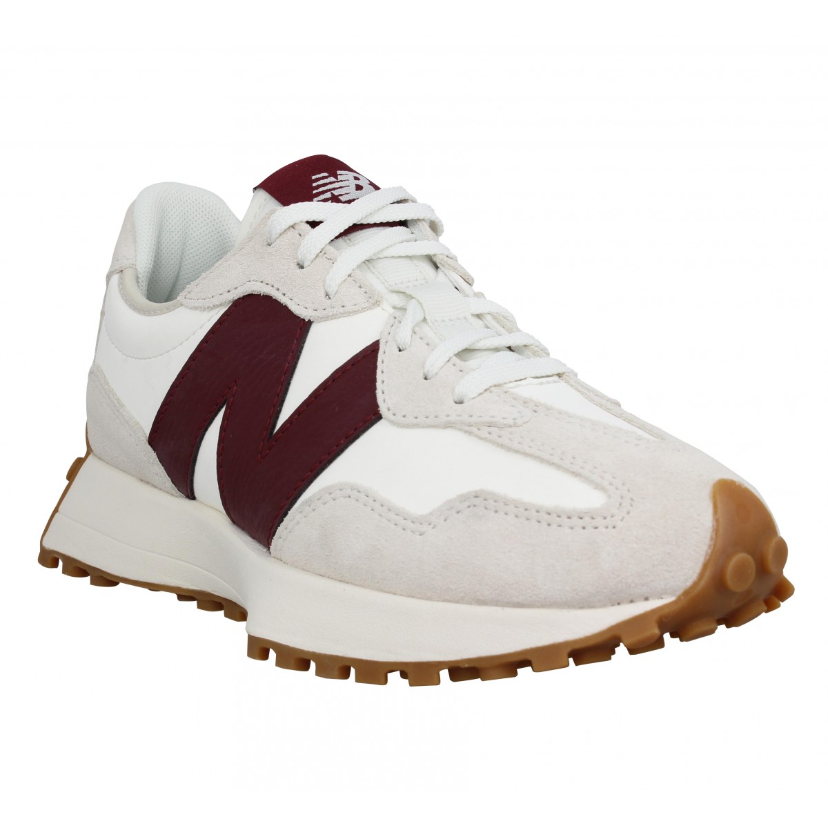 Chaussures New balance 327 cuir velours 