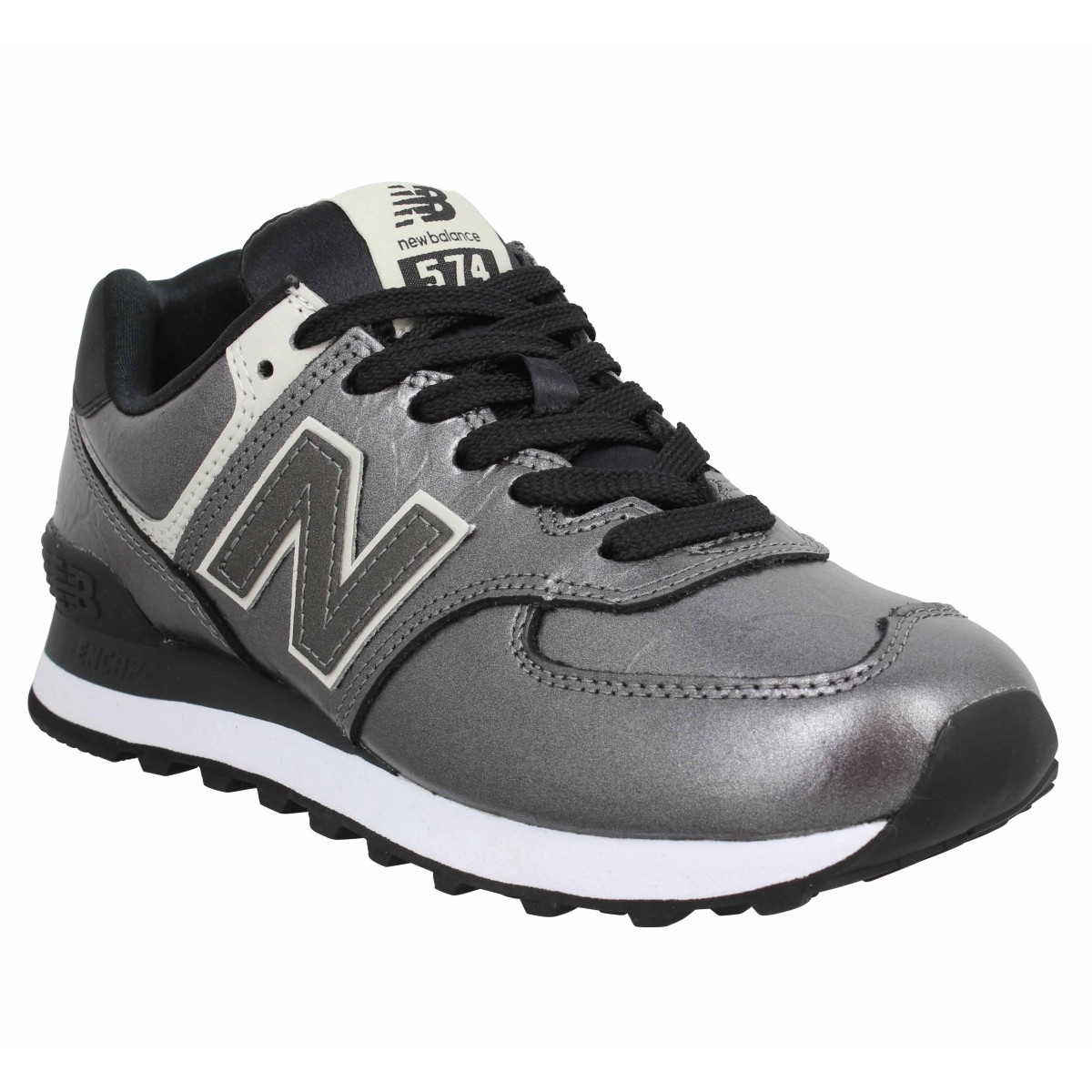New balance 574 metal femme anthracite femme | Fanny chaussures