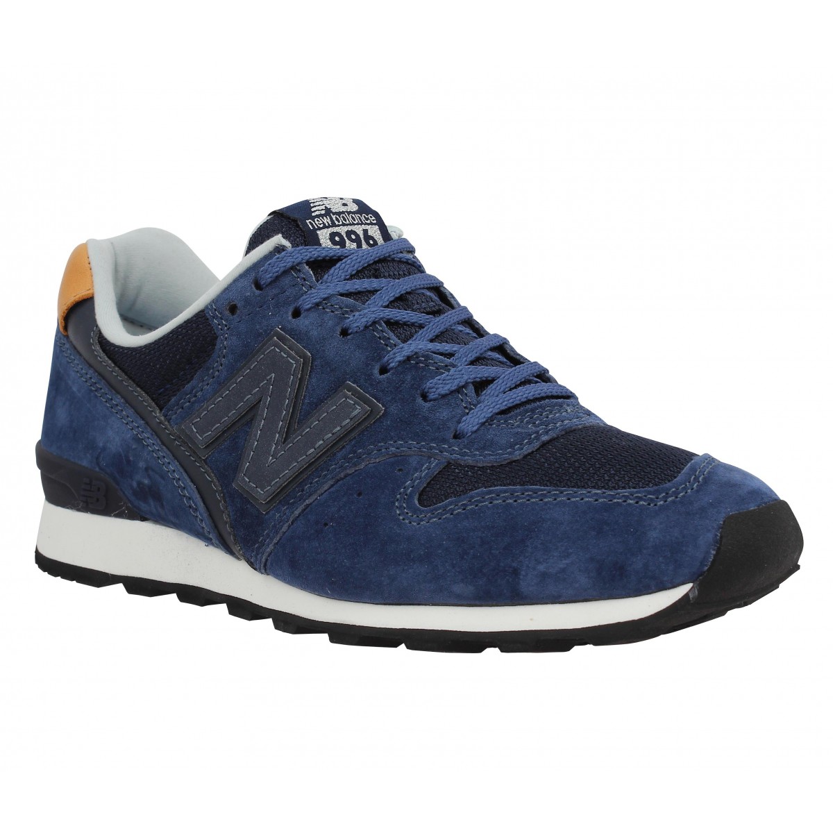New balance 996 velours toile femme navy | Fanny chaussures