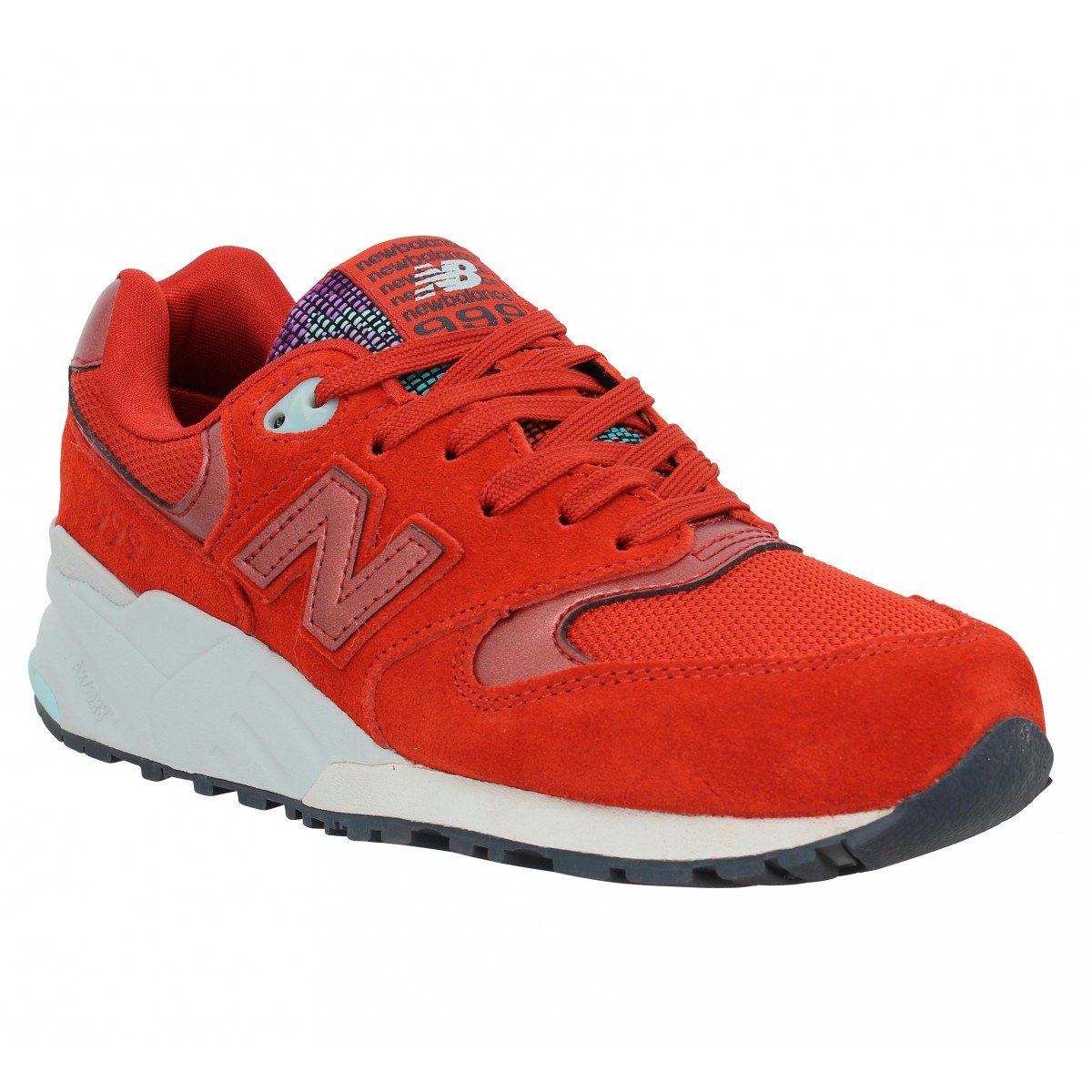 New balance 999 rouge femme | Fanny chaussures