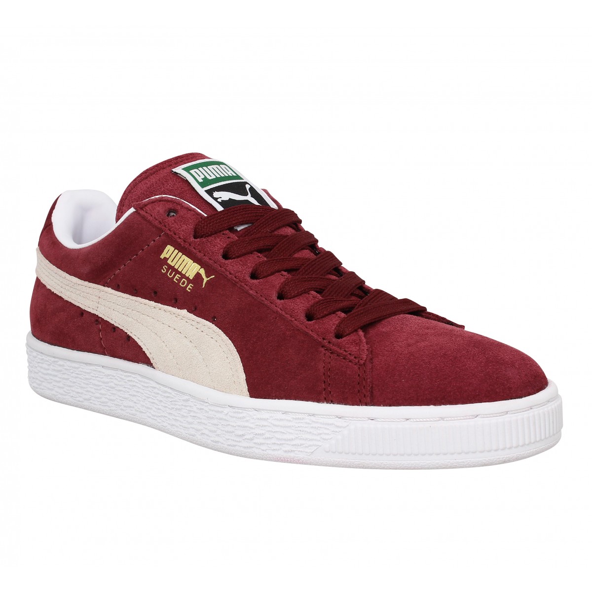 puma suede rouge homme