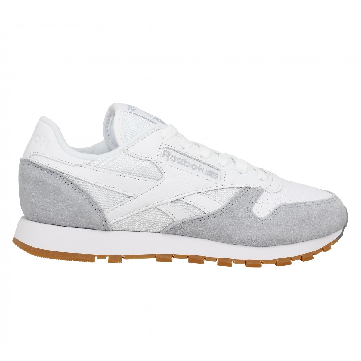 reebok classic leather homme gris