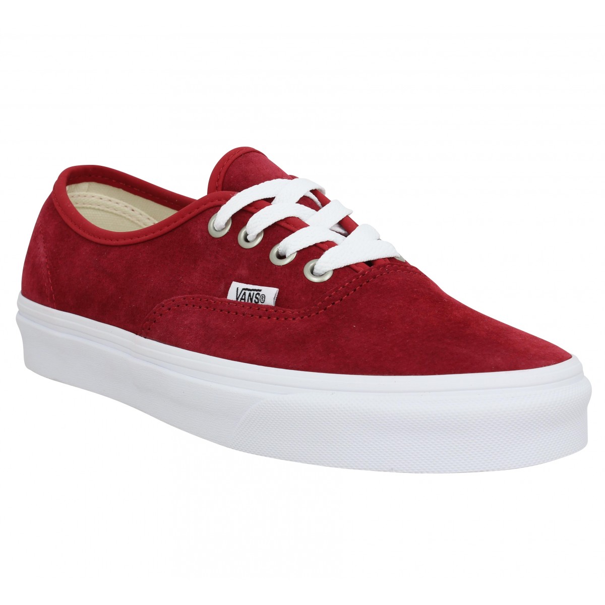 vans authentic rouge red