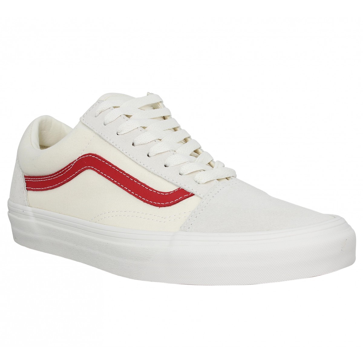 chaussure vans rouge homme